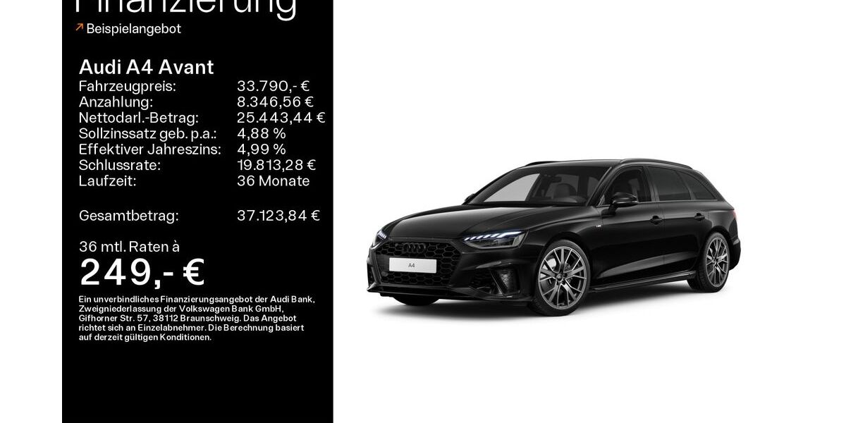 Audi A4 21.400 km 32.990 &euro; Sand am Main 97522
