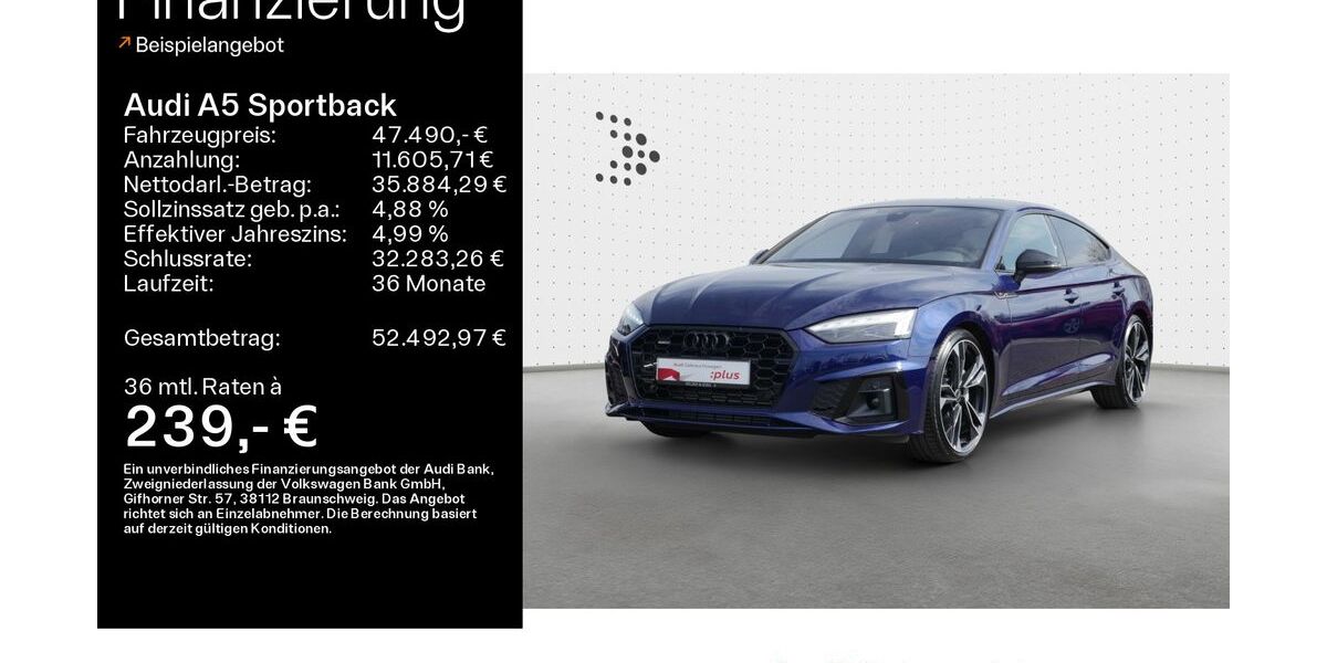 Audi A5 31.910 km 47.490 &euro; Haßfurt 97437