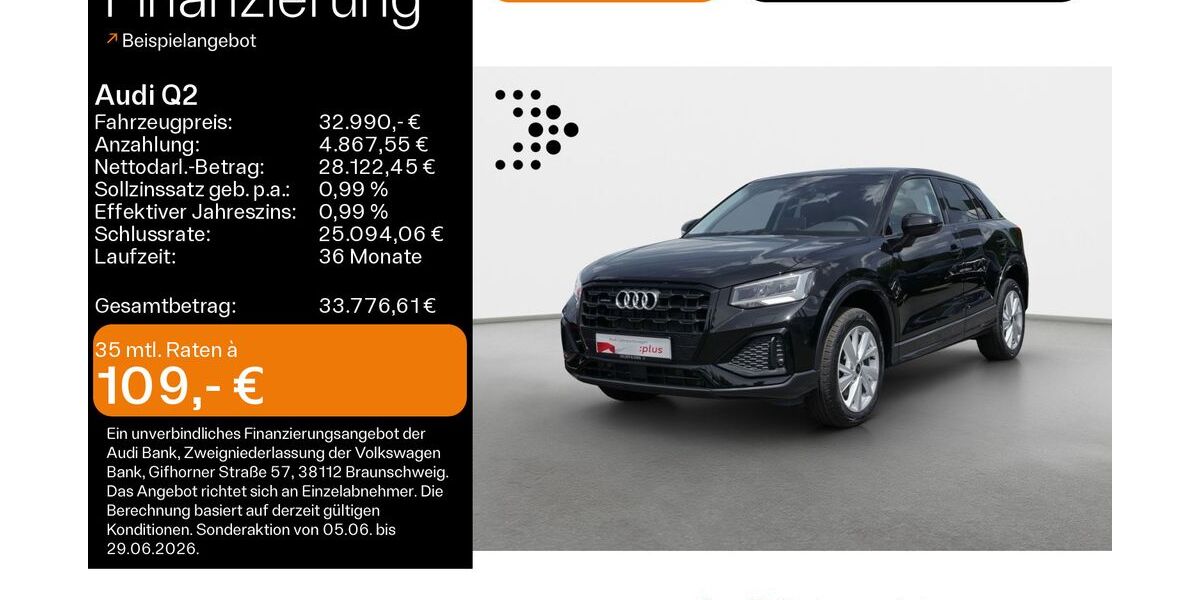 Audi Q2 28.195 km 30.390 &euro; Haßfurt 97437