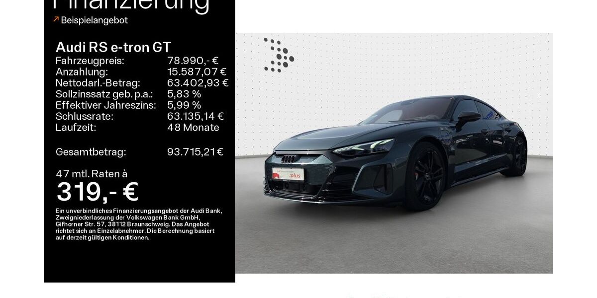 Audi RS e-tron GT 13.398 km 78.990 &euro; Schweinfurt 97424