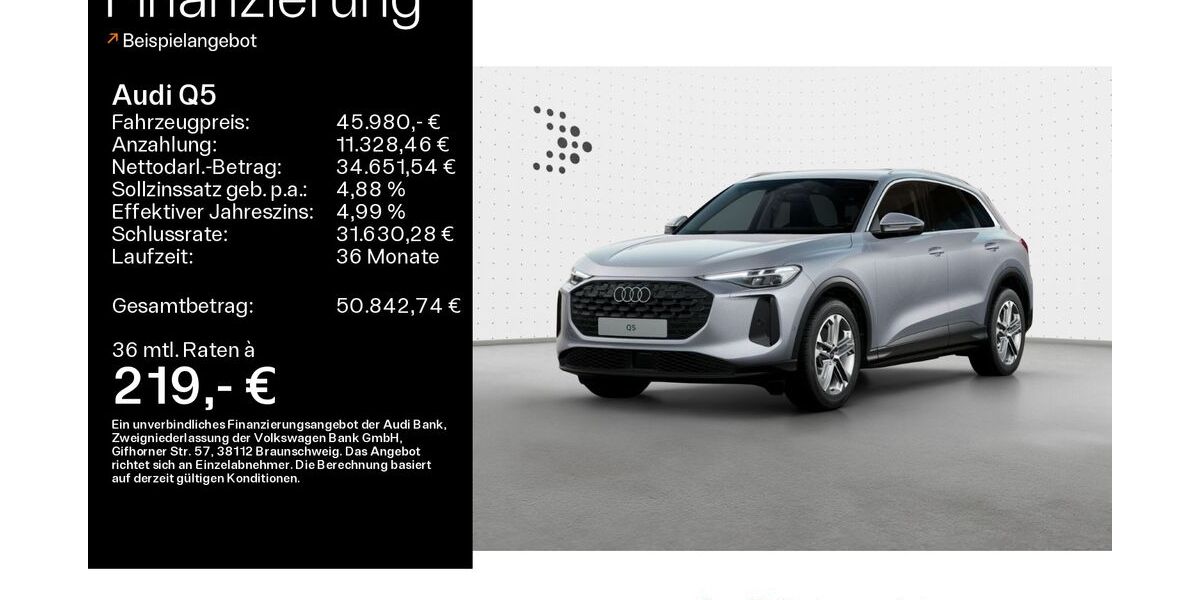 Audi Q5 20.349 km 45.980 &euro; Schweinfurt 97424