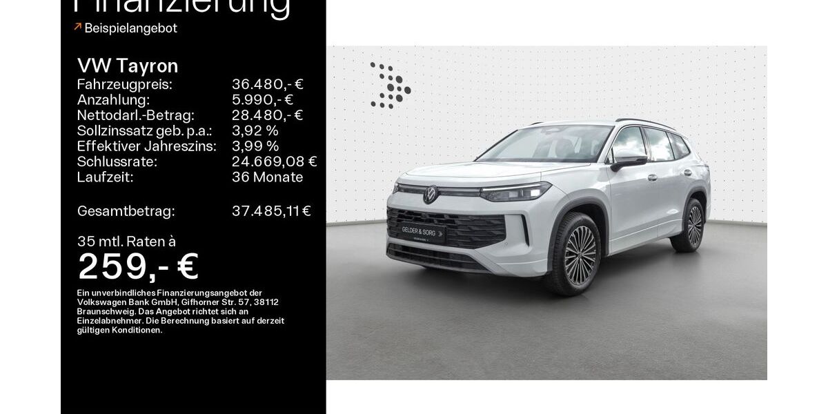 VW Tayron 18.865 km 36.480 &euro; Sand am Main 97522