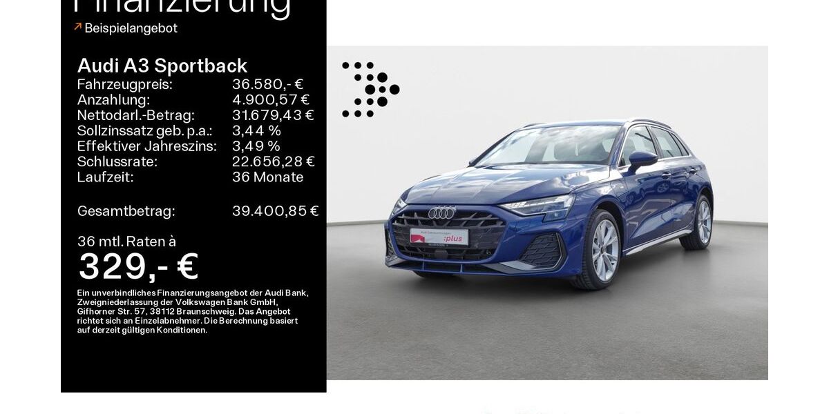 Audi A3 5.084 km 35.880 &euro; Schweinfurt 97424