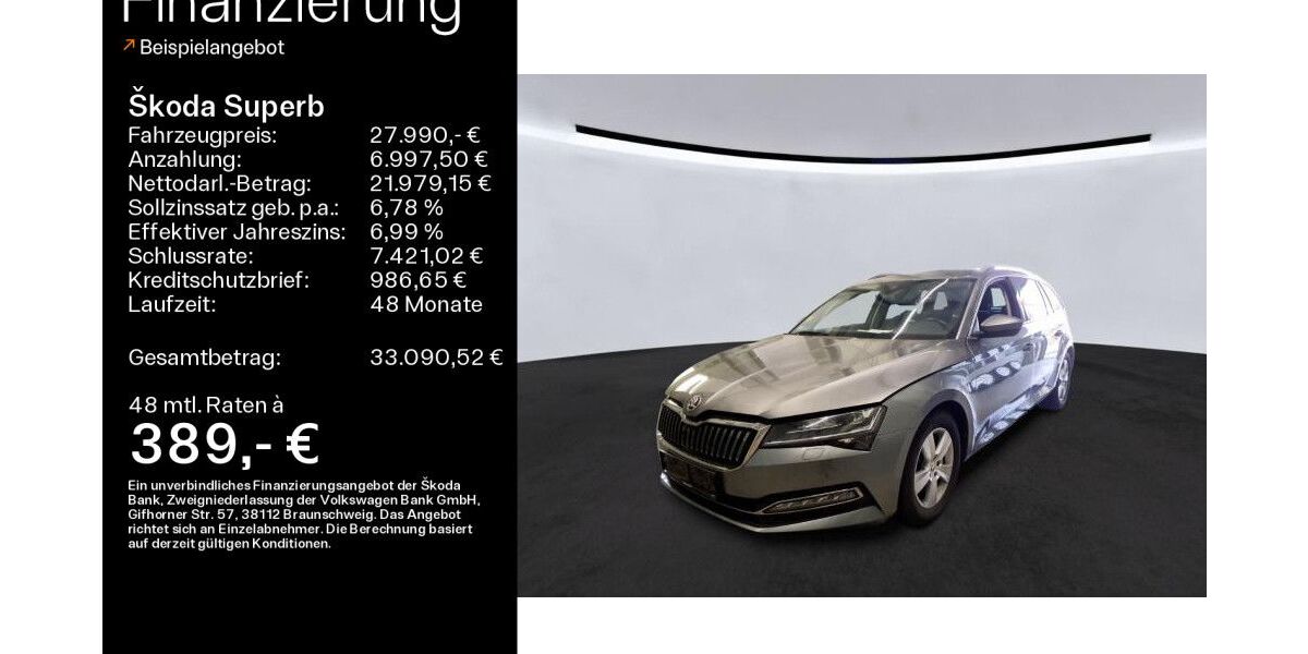 Skoda Superb 51.980 km 26.990 &euro; Sand am Main 97522