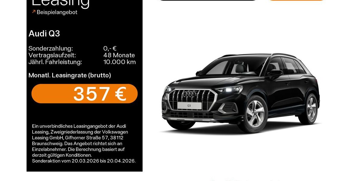 Audi Q3 14.052 km 36.980 &euro; Haßfurt 97437
