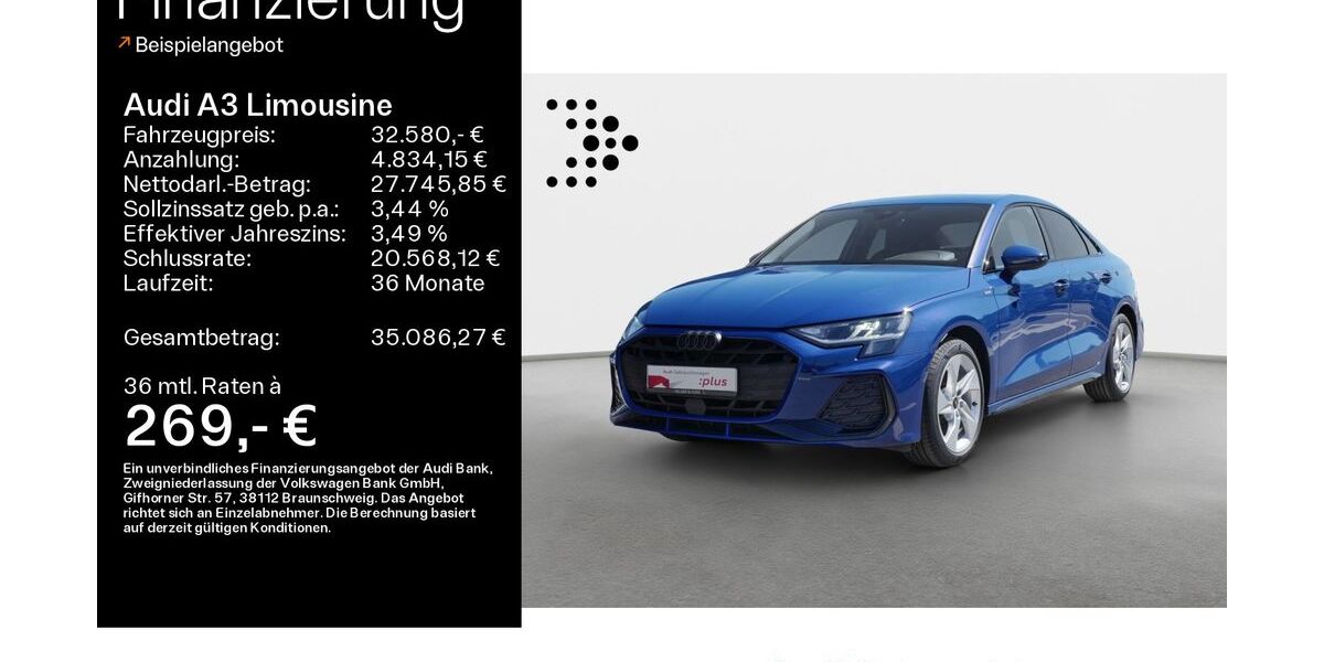 Audi A3 33.687 km 31.880 &euro; Schweinfurt 97424