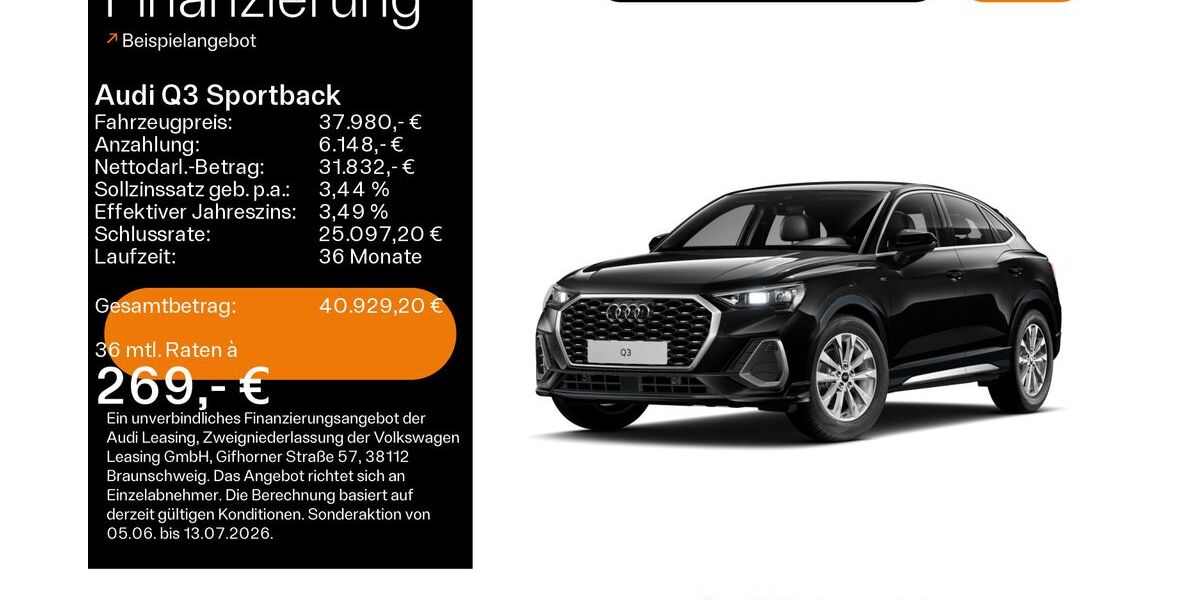 Audi Q3 26.235 km 37.980 &euro; Haßfurt 97437