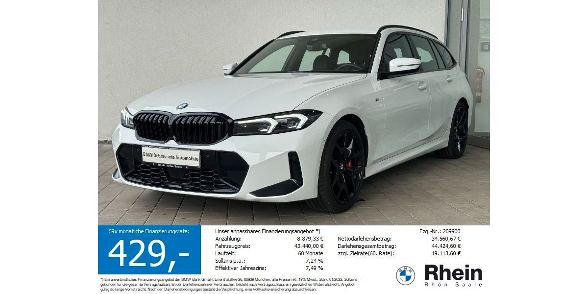 BMW 320 19.150 km 42.845 &euro; Salz 97616