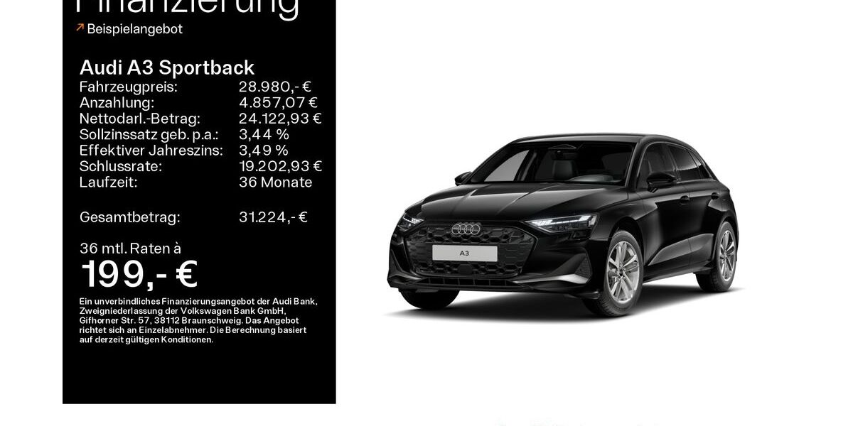 Audi A3 24.152 km 28.980 &euro; Haßfurt 97437