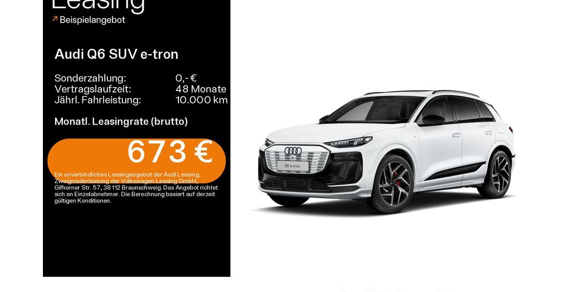 Audi Q6 e-tron 14.538 km 67.790 &euro; Schweinfurt 97424