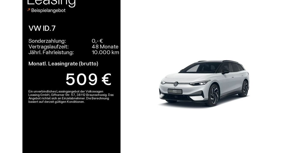 VW ID.7 11.702 km 53.990 &euro; Haßfurt 97437