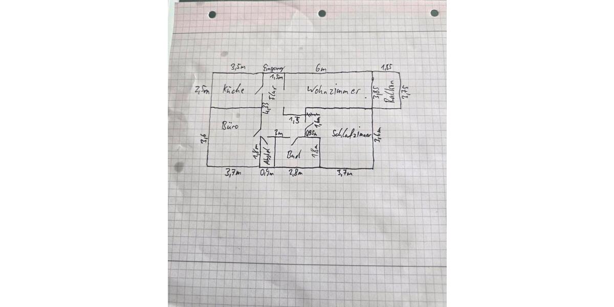 Etagenwohnung Niederwerrn - 3 Zimmer, 80 m&sup2;, 220.000&euro; | Angebot:27002270