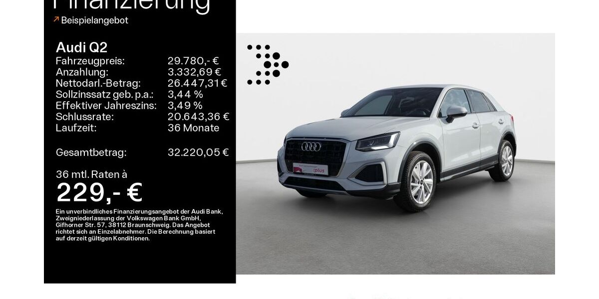 Audi Q2 8.296 km 28.980 &euro; Haßfurt 97437