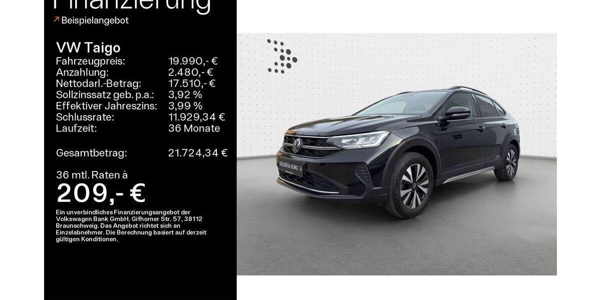 VW Taigo 54.500 km 19.990 &euro; Bad Kissingen 97688